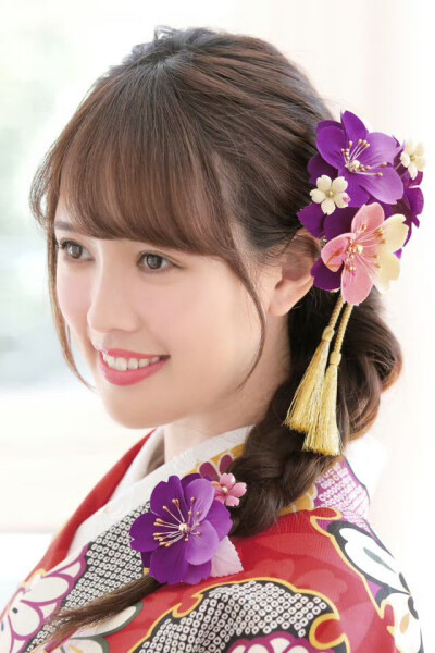 #绘画参考# 和风发饰参考 ​