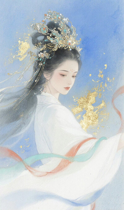 古风手绘女
