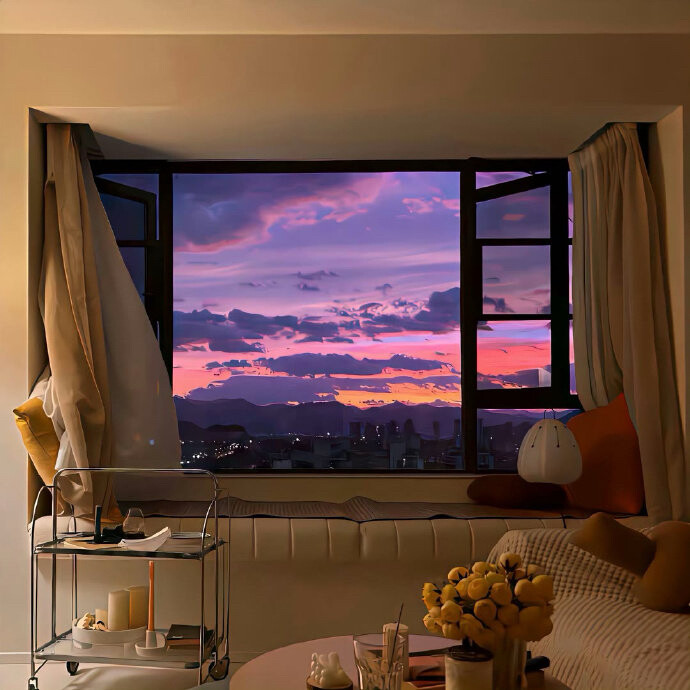 一整天都被慵懒吸收