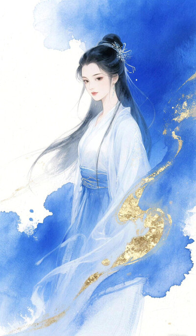 古风手绘女