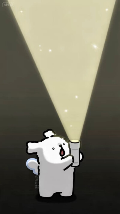 小狗照明动态壁纸