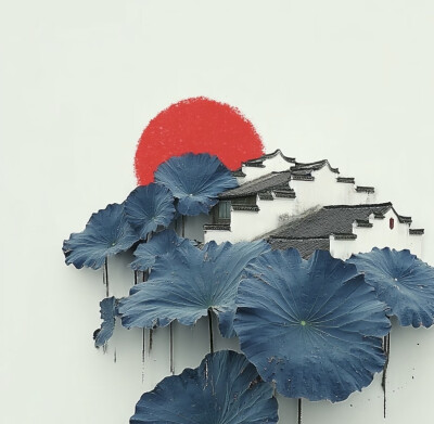 蓝色系意境壁纸