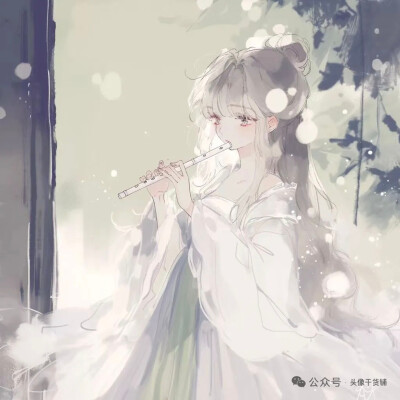 手绘女头❤