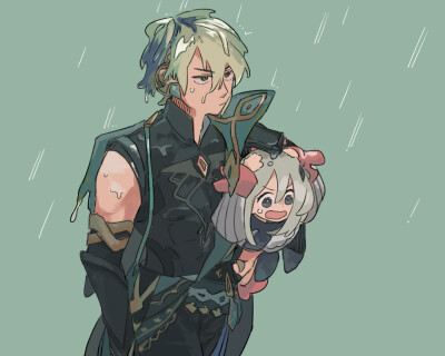 【艾尔海森&派蒙】
weiAT无机奶猫