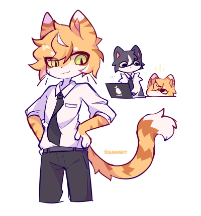 
总算画了大橘
来源：哔哩哔哩
作者：晴夜