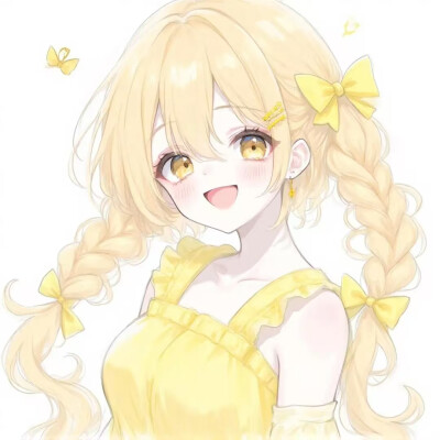 手绘女头❤