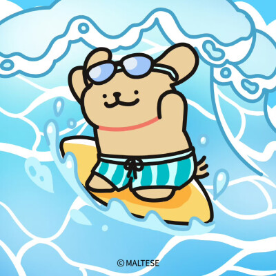 和最好的小狗去海边玩
