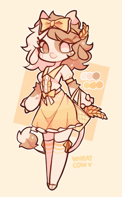 五颜六色哞哞子
（p2悄悄新放一个（？）
来源：哔哩哔哩
作者：晴夜