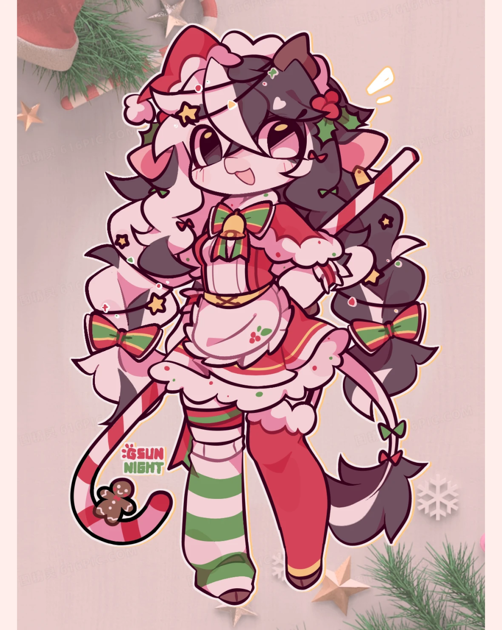 
平安夜快乐——
来源：哔哩哔哩
作者：晴夜