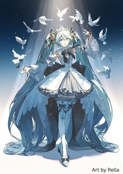 初音ミクシンフォニー
Miku Symphony 10周年纪念画集 发售决定
画师rella