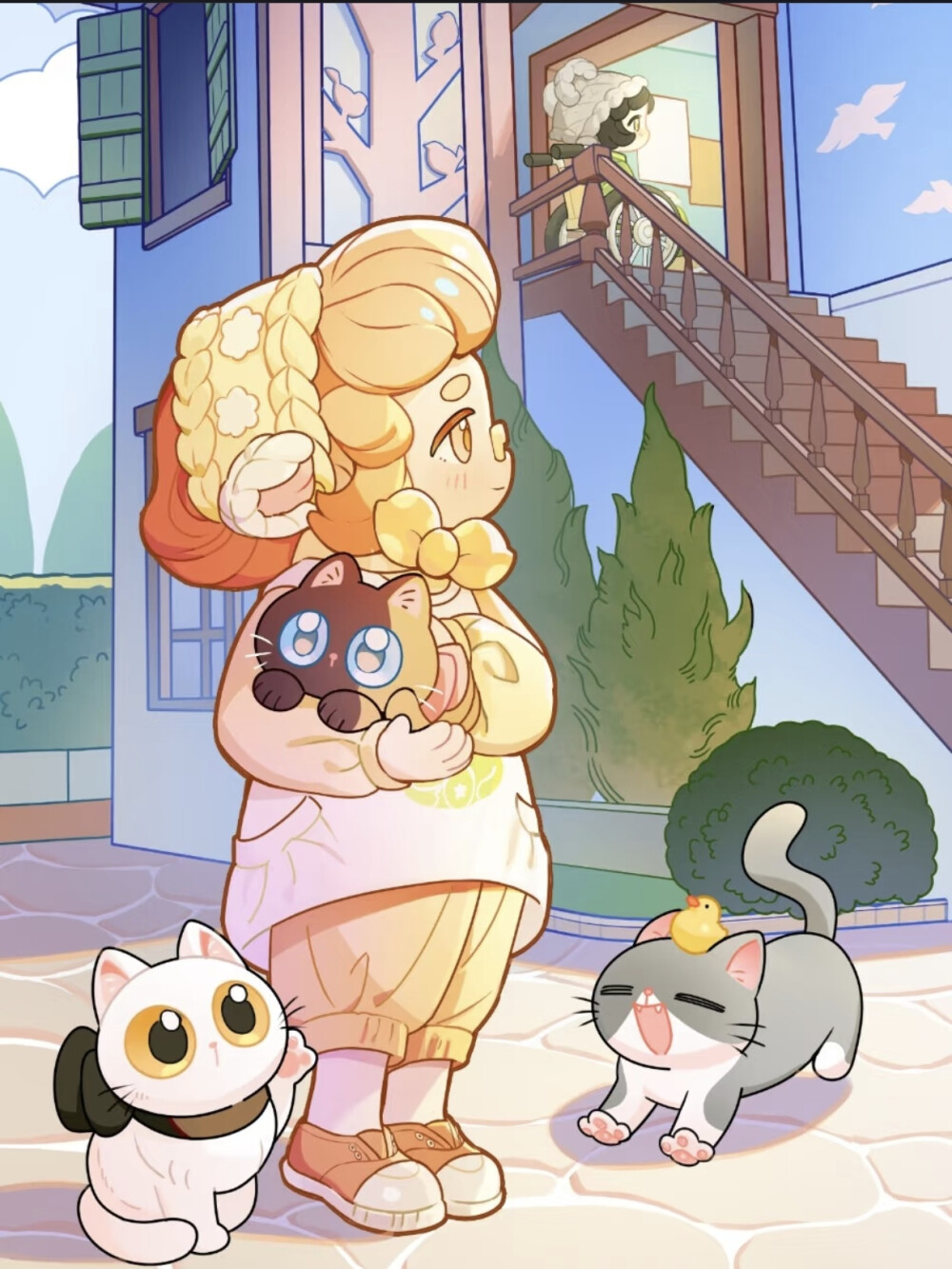 心动小镇 官方NPC角色海报 图片 壁纸 背景图 安妮 万尼亚 阿塔拉 布兰克