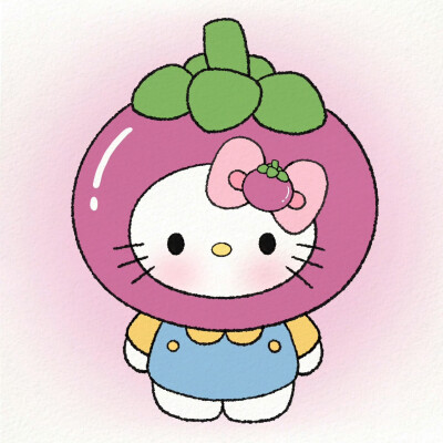 水果Kitty可爱头像
图源：辣苹果
#闺蜜头像#