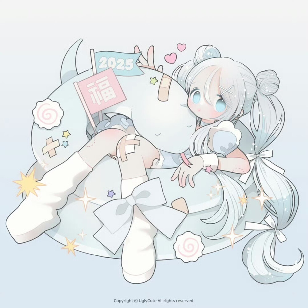 画师：UGLYCUTE
ins：uglycute_mini ​
#插画分享#