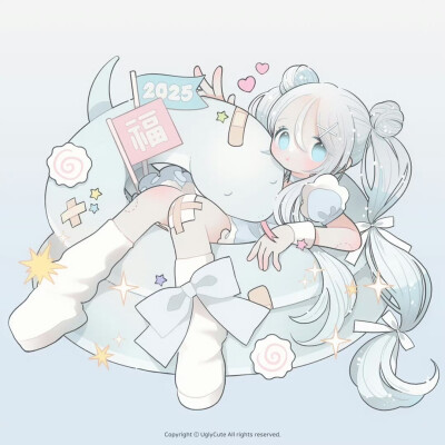 画师：UGLYCUTE
ins：uglycute_mini ​
#插画分享#
