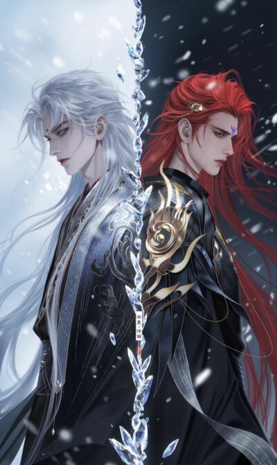 仙侠.分离.守候.
信任.少言.抵额.拥抱.青丝白发共白头.