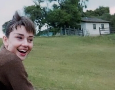 Audrey Hepburn photographed in 1956