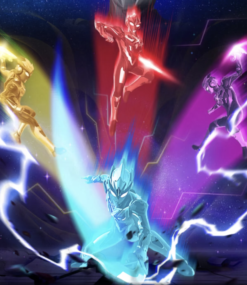 艾克斯奥特曼，超越型。超越艾克斯幻影切割。(侵权删)