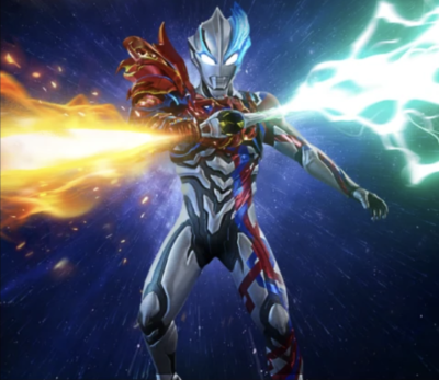 布莱泽奥特曼，法德兰装甲，奇尔索法多·炎雷斩。(侵权删)