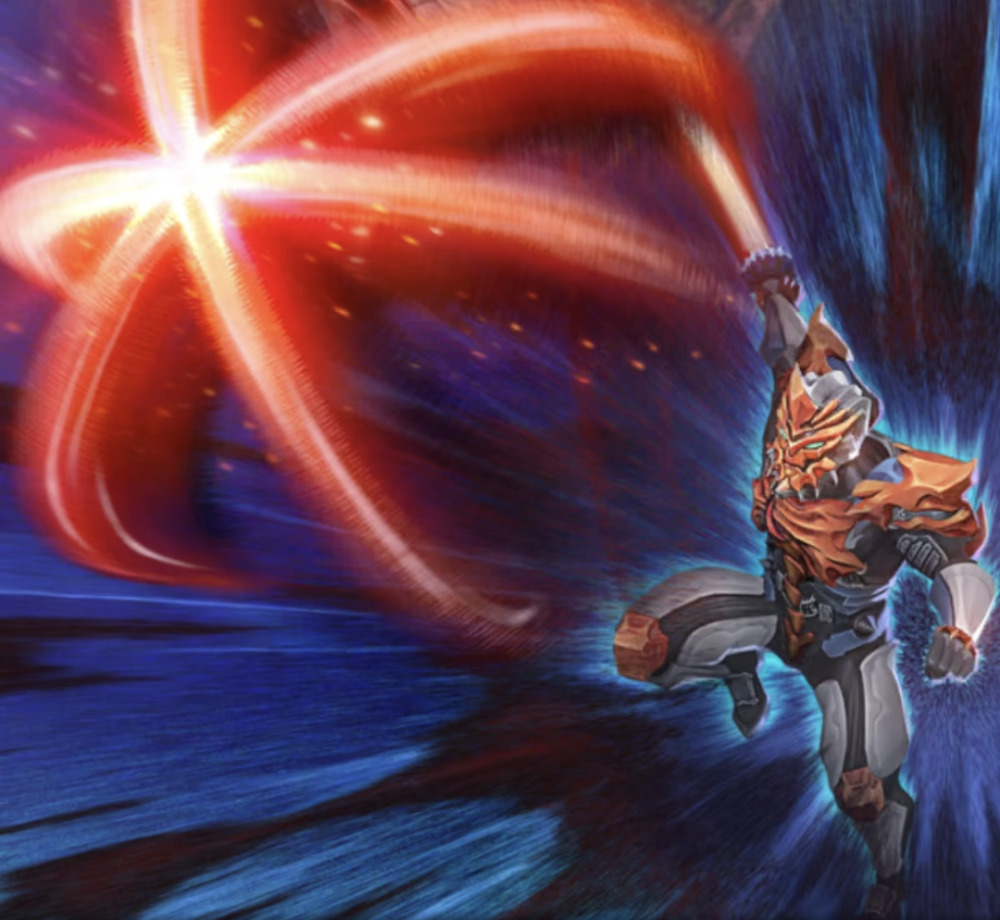 伽古拉斯-伽古拉，蛇心剑-新月斩波。(侵权删)