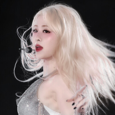 The moon under lightning