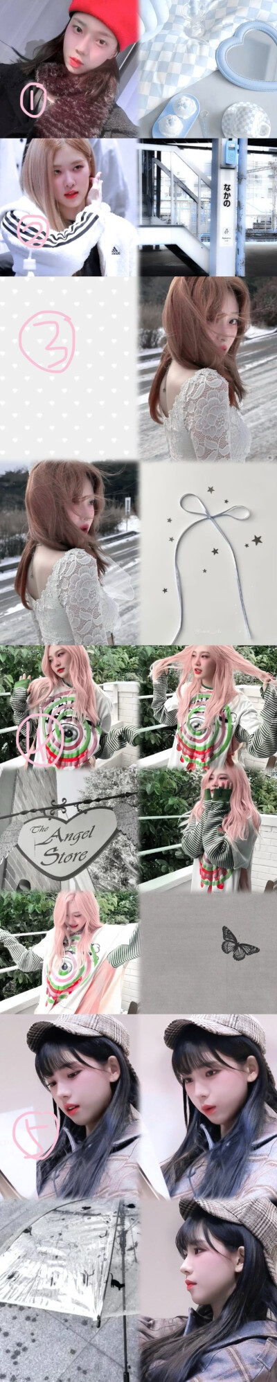 仙女来发福祉了^ ^ 大概明天早上开？转盘抽 一共准备了15组，其实还有很多没有修。（雪白这个坏人偷偷拿走了一组裴裴