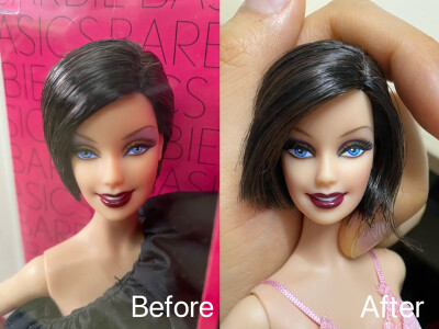 Barbie 芭比 眼妆改妆过程 2023