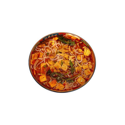 螺蛳粉白底头像