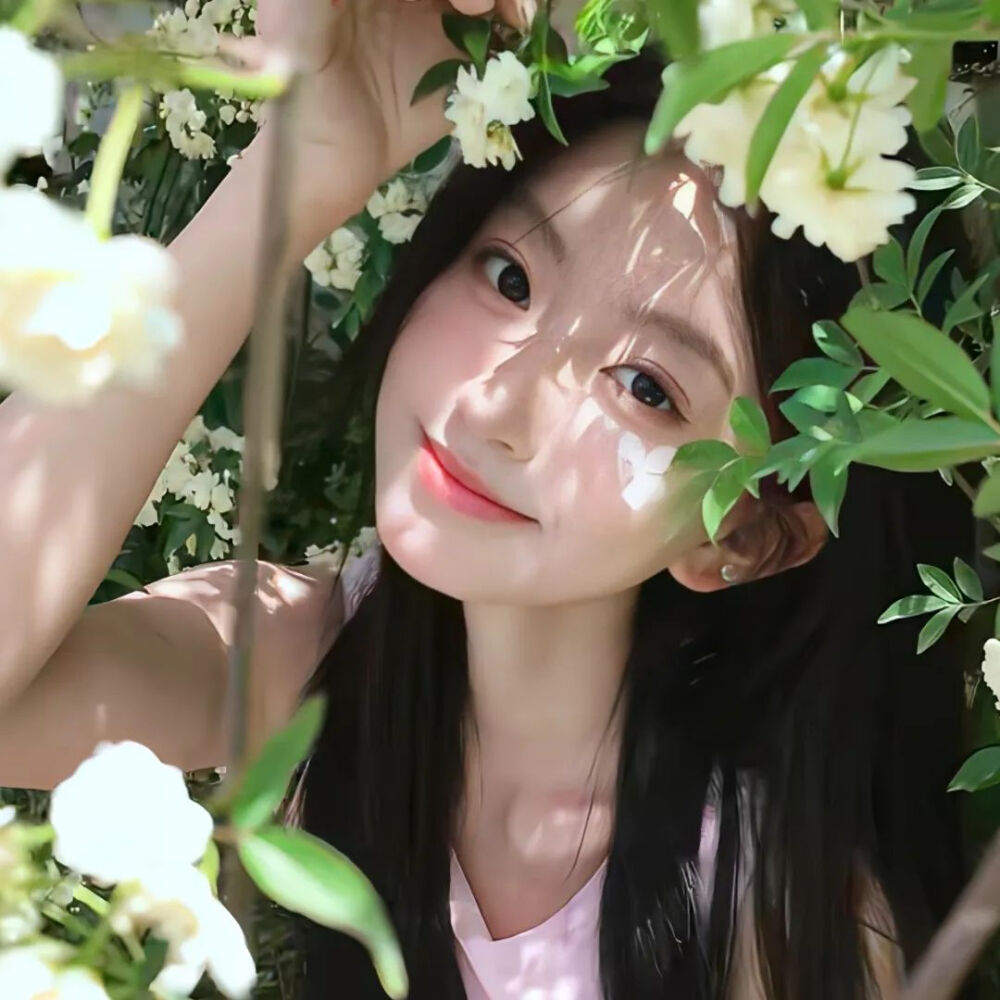 绿色系清新女头