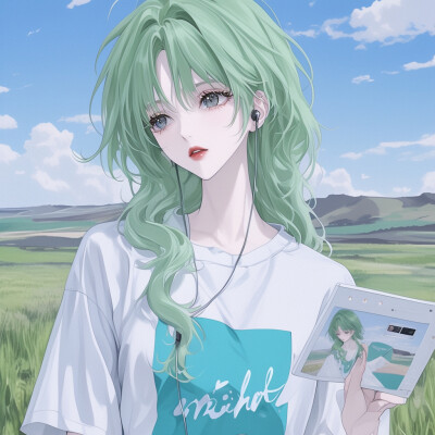 清新的薄荷之夏(•ૢ⚈͒⌄⚈͒•ૢ)情头
