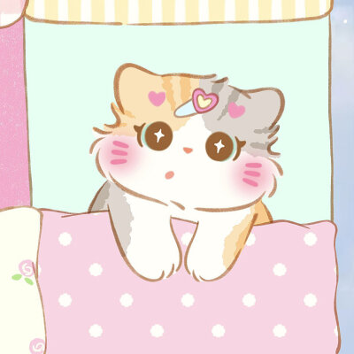 睡觉小猫头像