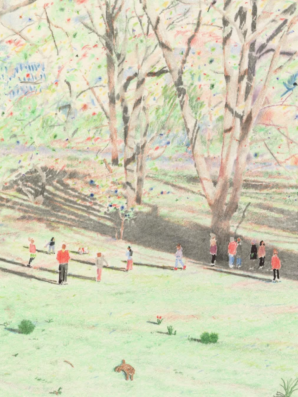 韩国插画师Kyutae Lee (又名 Kokooma) 用轻柔的笔触创造出梦幻美丽的场景，他说，自然中的万物是他 的灵感之源。Kokooma的风格在温柔的光线中创造失焦的和谐。完美的阴影、逼真的日落，镜头的光晕，都捕捉了自然界或宏大或微小的瞬间：“云彩和日落的混合光芒总是微妙的。雨后散布的光芒令人欣喜若狂。”