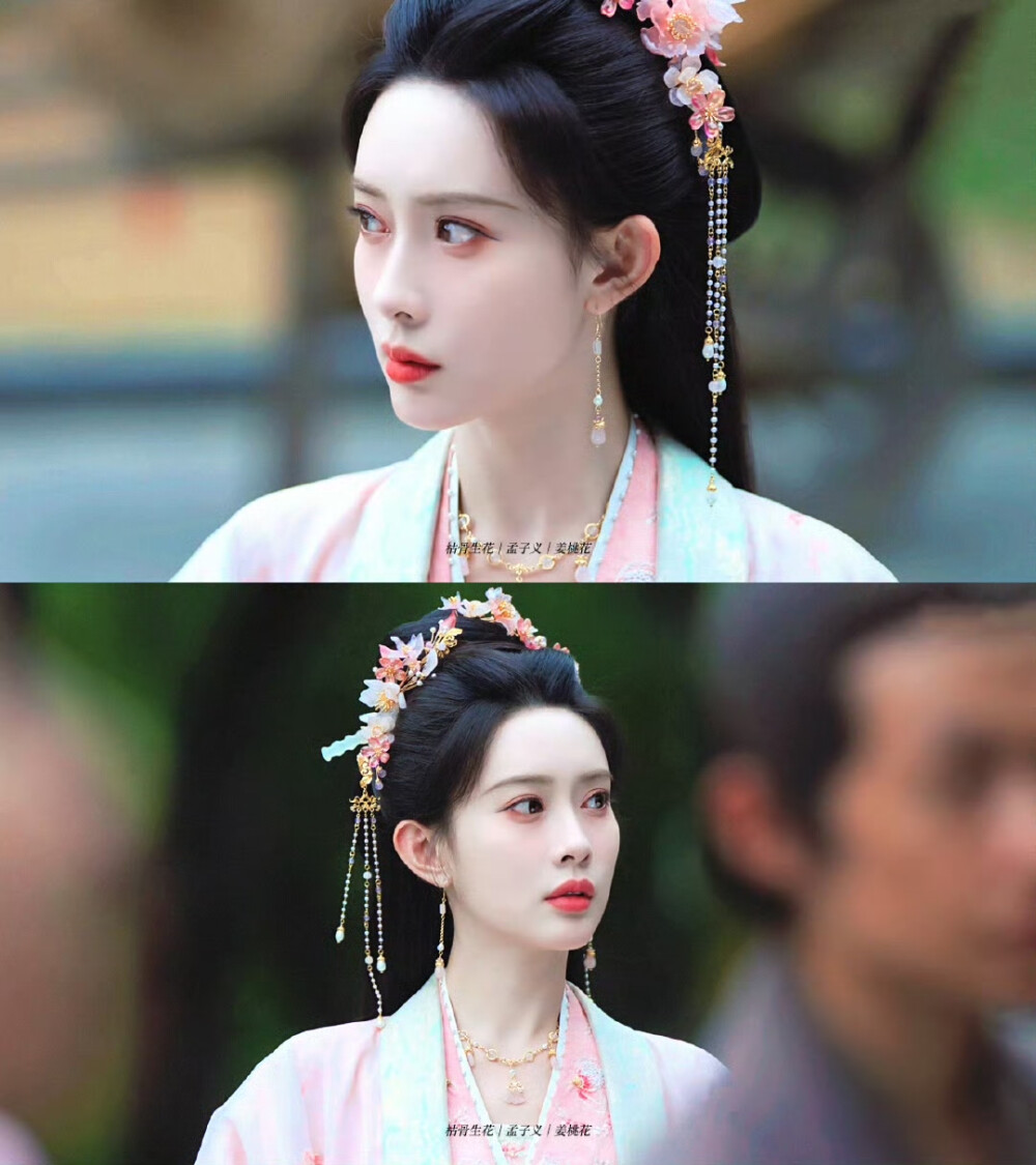 桃花映江山