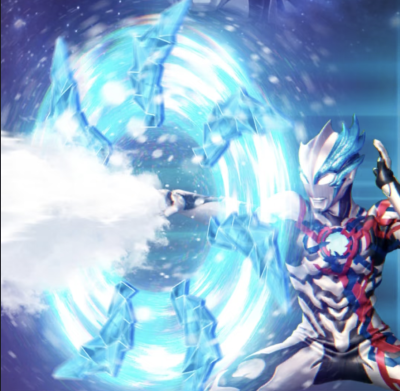 布莱泽奥特曼，彩虹光轮，彩虹暴风雪。(侵权删)