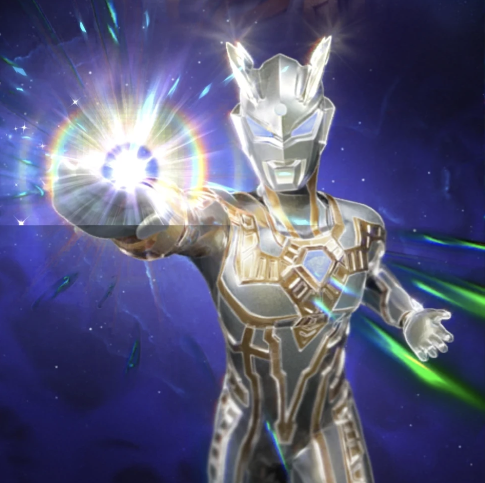 赛罗奥特曼，光辉闪耀型。光辉繁星驱动。(侵权删)