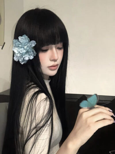 真人女头
