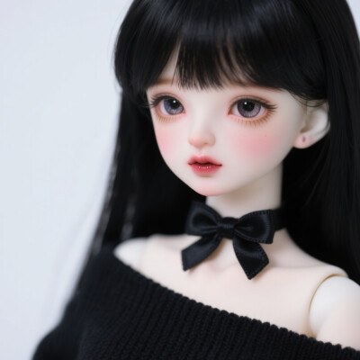 伪bjd女头（al生成的）
