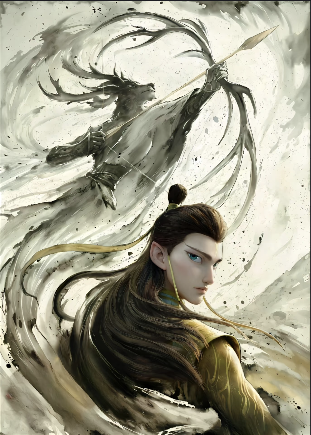 《哪吒之魔童闹海》鹤童。(侵权删)