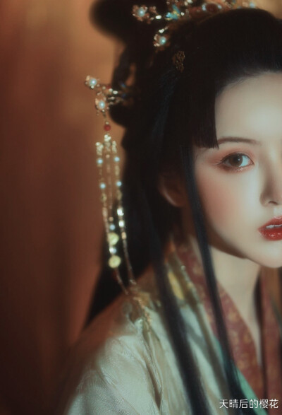 天晴后的樱花