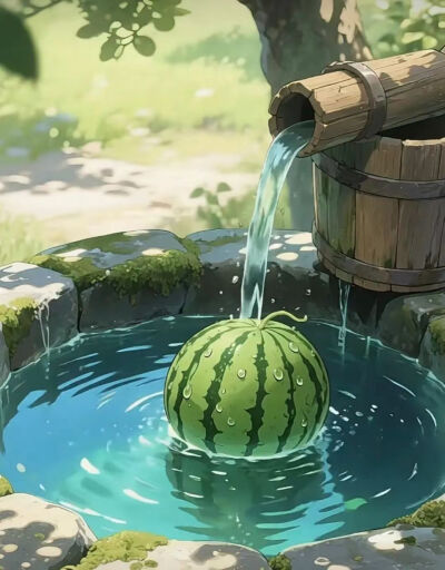 冰镇西瓜