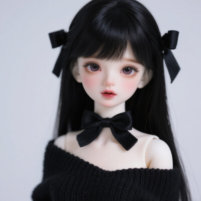 伪bjd女头（al生成的）
