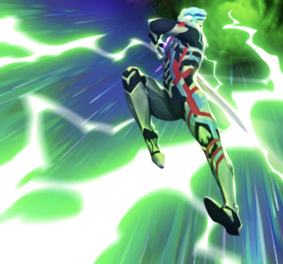 布莱泽奥特曼。奇尔索辉石剑，超限雷鸣斩。(侵权删)