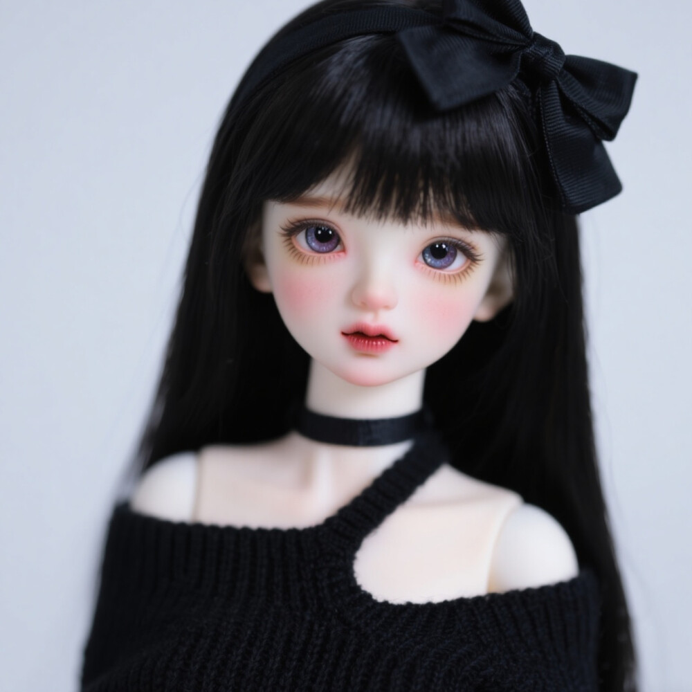 伪bjd女头（al生成的）
