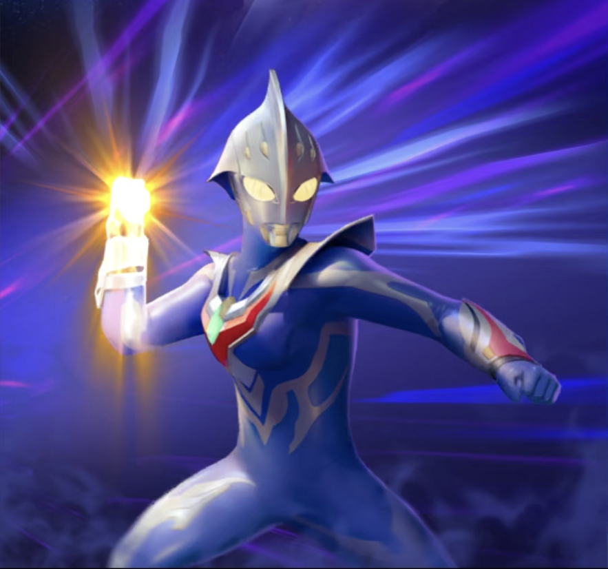 奈克赛斯奥特曼 蓝色青年。转换拳击。(侵权删)