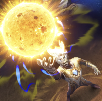 赛罗奥特曼，光辉闪耀型。光辉繁星驱动。(侵权删)