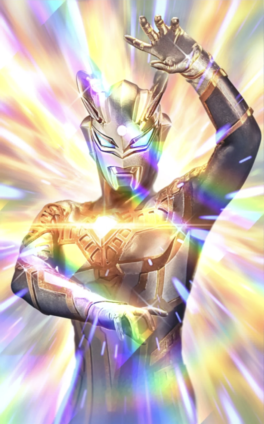 赛罗奥特曼，光辉闪耀型。(侵权删)