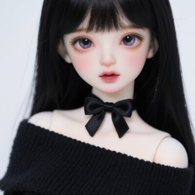 伪bjd女头（al生成的）

