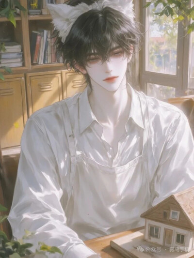 手绘美男