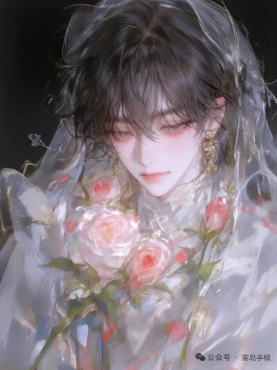 手绘美男