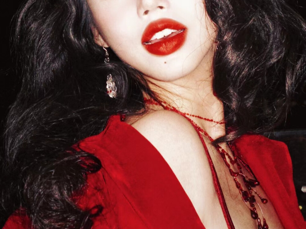 橙光素材，橙光女主，民国，港风，红唇