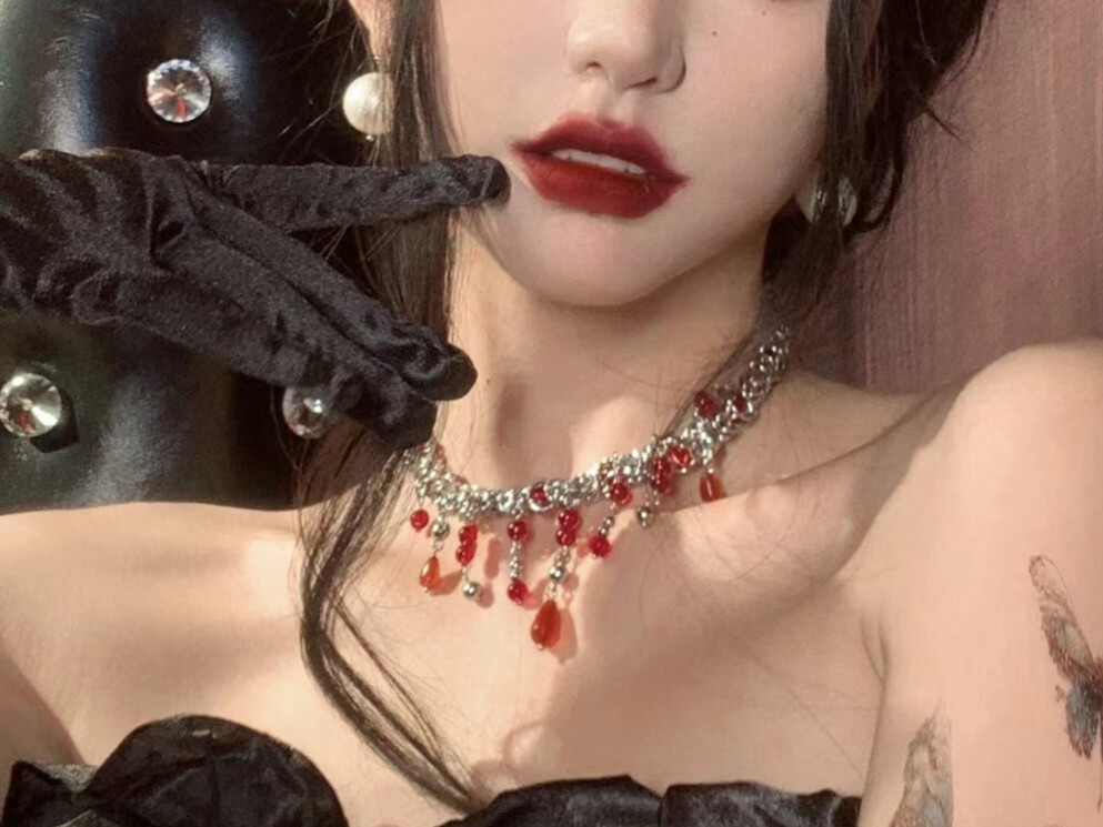 橙光素材，橙光女主，民国，港风，红唇